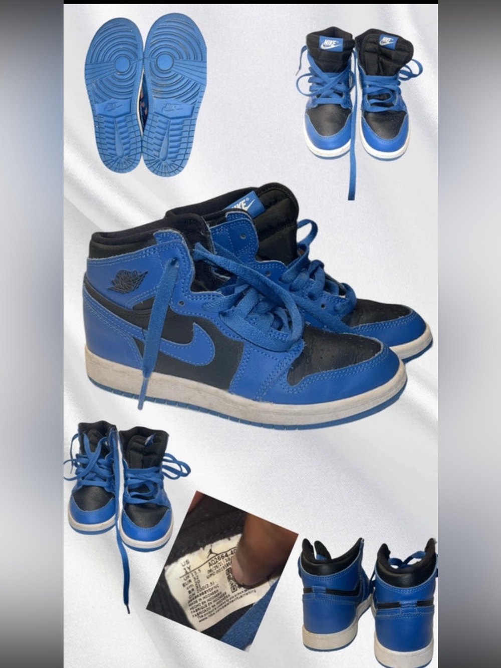 Kids Nike air Jordan SIZE 1 Little kids
